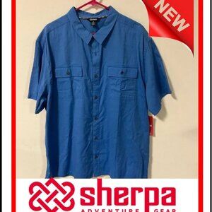 Sherpa Adventure Gear Tharu Journey Shirt - Organic Cotton, Short Sleeve (NWT)